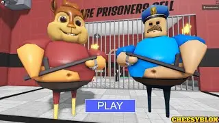 NEW | ALVIN THE CHIPMUNKS BARRY'S PRISON RUN! (Obby) - All Bosses Battle Walktrough GAMEPLAY