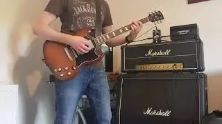 Touch Too Much - AC/DC  Guitar Cover Solodallas Storm Marshall 1977 JMP50 Gibson SG Standard NB