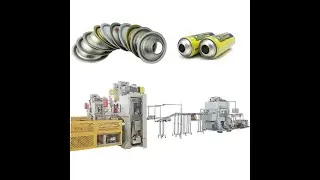 Aerosol Tin Can Top Dome Cone Production Line