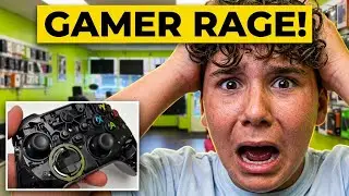 His Brother Got Mad at Madden and Broke His Controller 😱  #moneytalkswireless