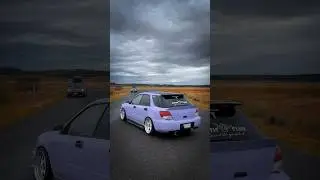 Lowered and Wrapped 2004 Subaru Wrx Wagon #cars #shorts #subaru #wrx #roadtrip