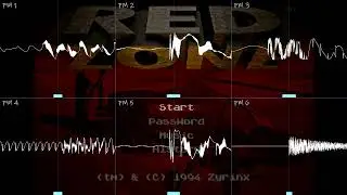 Red Zone - Sega Genesis - OST - Hangar - SMPS - Oscilloscope View