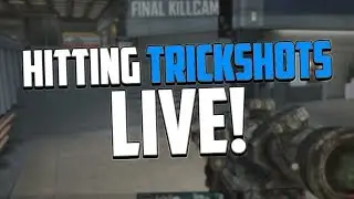 Hitting TrickShots LIVE!?
