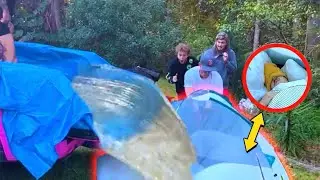 Разбудил друга 2000 литров воды! 😂💦