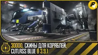 🚀STAR CITIZEN: 30000, Скины для Кораблей, Cutlass Blue в 3.9.1 😵