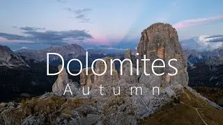 Autumn in the Dolomites - Cinematic FPV