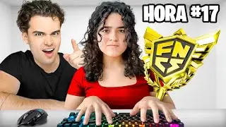 Entrené a mi HERMANA MENOR Por 24 Hrs!