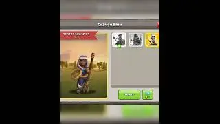 BUYING WINTER CHAMPION SKIN|COC | #shorts #trendingshorts #coc #skin #buy #trending #
