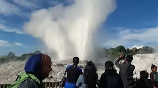Pohutu Geyser Eruption