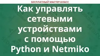 Как управлять сетевыми устройствами с помощью Python и Netmiko