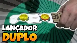 COMO FAZER LANÇADOR DUPLO DE BEYBLADE CASEIRA