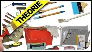LE NOM DES OUTILS DU PEINTRE