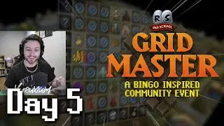 Taking on the Awakened Bosses - gridmaster day 5 grind! - OSRS [LIVE VOD]