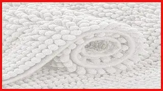 Great product -  subrtex Bathroom Rugs Chenille Bath Rug Non Slip Soft Rugs Striped Plush Bath Mat f