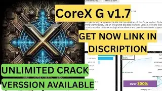 CoreX G V1.7 | MT4 Forex Bot | Smart Grid + Trend Combo Strategy