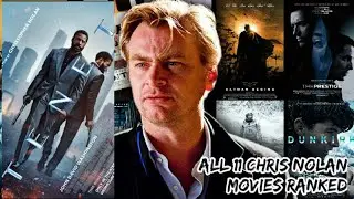 All 11 Christopher Nolan Movies RANKED (w/Tenet)