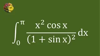 2nd method to evaluate the integral using basic techniques( IC-AMA-JEE Mains & Advance -WE STQ-E26A)