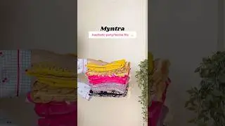 Wedding wear fits 😍✨ Myntra Finds | #myntra #weddingwear #partywear #ethnicwear #sharara #festive