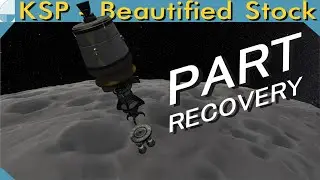 Восстановление детали с орбиты Муна | Трансляция программы Kerbal Space Program