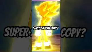 Did Sonic rip off Super Saiyan? #dragonball #dragonballsuper #goku #shorts #viralshorts
