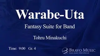 Warabe-Uta, Fantasy Suite for Band by Tohru Minakuchi
