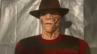 Gemmy 2010 Life Size 6FT Nightmare On Elm St Jackie Earl Haley Freddy Kruger Spirit Halloween