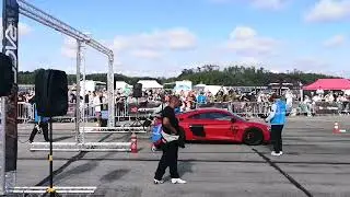 A9 Performance  Audi R8 Biturbo 2500PS Europarekord 1/2mile 379km/h!!! Race 1000