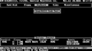 IBM PC - Toptek Micro Computer 286 Turbo - Diagnostics and CMOS setup