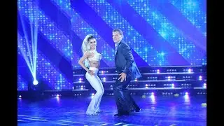 Freddy Villareal y Soledad Bayona se lucieron bailando música disco
