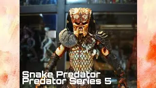 NECA Predators Series 5 - Snake Predator from Predator 2 Movie [Action Figure Review]