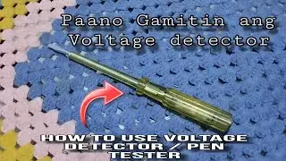 How to use voltage detector | pen tester (stanley pen tester)