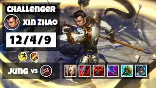Xin Zhao vs Graves NA Challenger JUNGLE (12/4/9) - v11.18