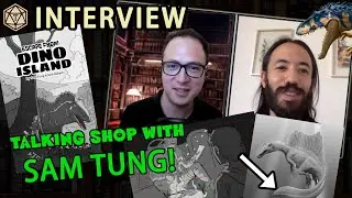 Interview w/ Sam Tung, co-creator of Escape From Dino Island and Hollywood storyboard artist! 🐱&zwj;🐉