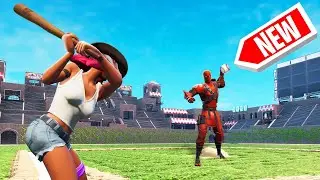 Playing A *NEW* BASEBALL GAME MODE In FORTNITE!