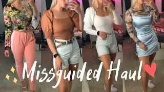 MISSGUIDED CLOTHING HAUL | Allie Bangor