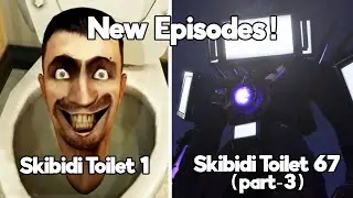 Skibidi Toilet 1 - 67 (Part 3) | All Episodes | Upgraded Titan Tv Man