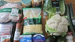 Low Carb Grocery Shopping Haul | 7 Day Keto Diet Meal Plan