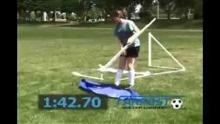 Portable Soccer Goals for Sale | Farpost Portable Soccer Goals: Sharp Shooter Demo