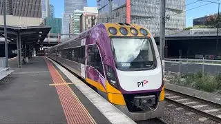 V/Line VL120 & VL03 Departing Southern Cross Station to Wendouree