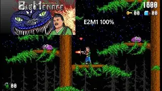Bio Menace Remastered E2M1 Hard с комментариями