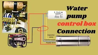 Single Phase Water Pump Control Panel connection