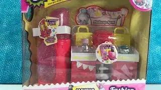 Shopkins Makeup Spot Fashion Spree Season 3 Playset Unboxing | PSToyReviews