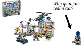 Avengers HQ compound | Lego Marvel Superheros Avengers End Game set 76131