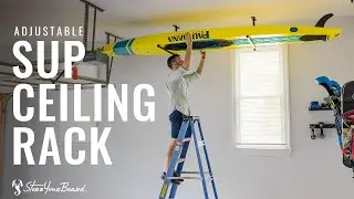 Adjustable SUP Ceiling Rack | Hi-Port Single
