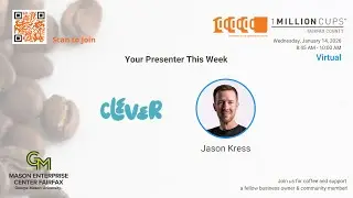 Jason Kress | Clever | 1MillionCups Fairfax