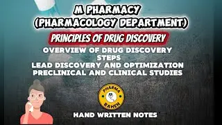 Drug Discovery Part 2 | Lead Identification & Optimization (#mpharm notes ) sem 2 #pharmacology