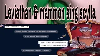 Obey me text: leviathan & mammon sing scylla 