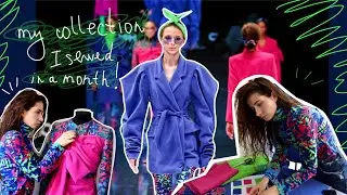 fashion show of my new collection i sewed in a month / Ksenia Lazarenko