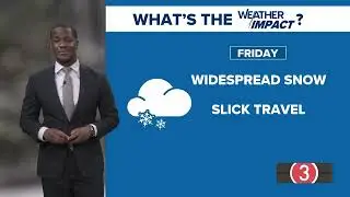 Cleveland area Weather Impact Alert forecast: Lake snow & wind for New Year's Day