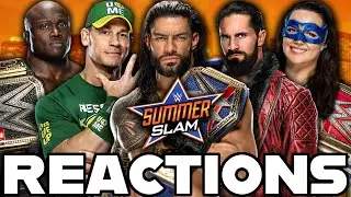 WWE SummerSlam 2021 Live Stream Reactions